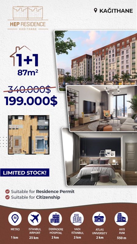 HEP Residence Kağıthane
