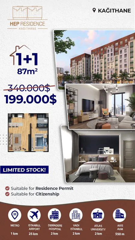 HEP Residence Kağıthane